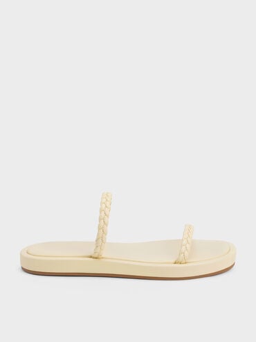 promo code Off Braided Slides  - Butter