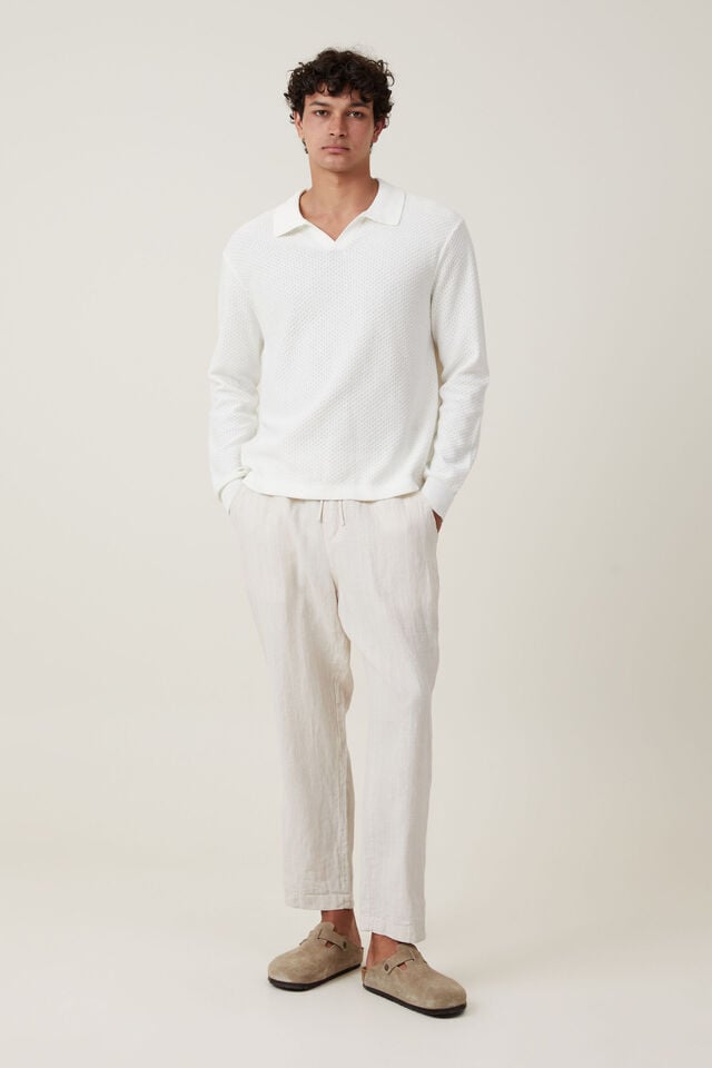 voucher code Off Linen Pant