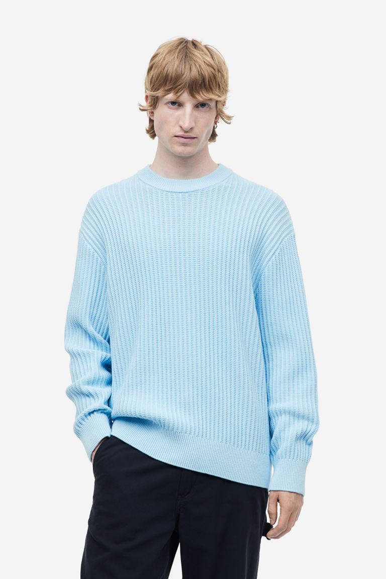 voucher code Off Loose Fit Rib-knit jumper