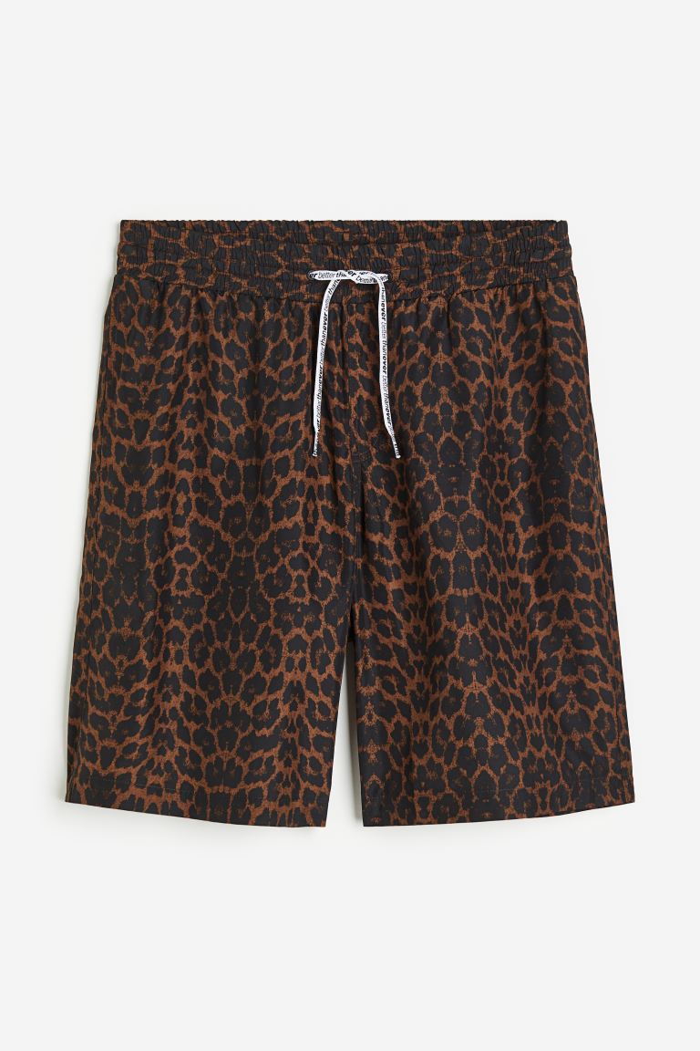 voucher code Off Printed swim shorts