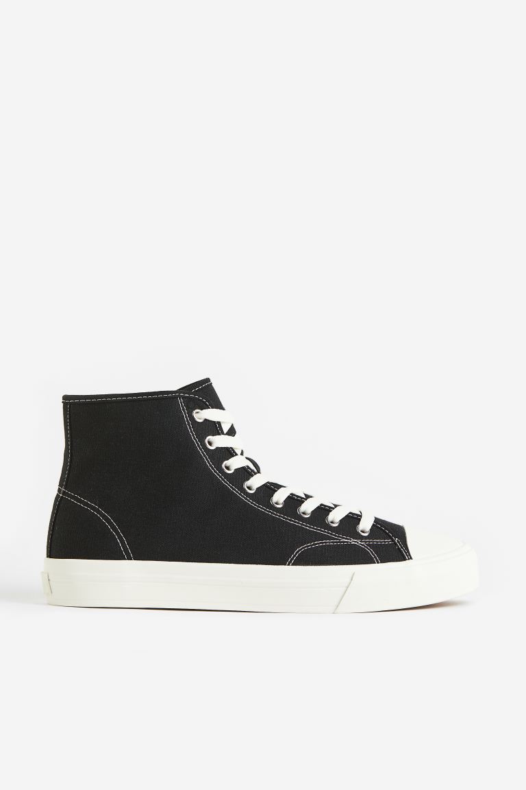 discount code Off Canvas hi-top trainers