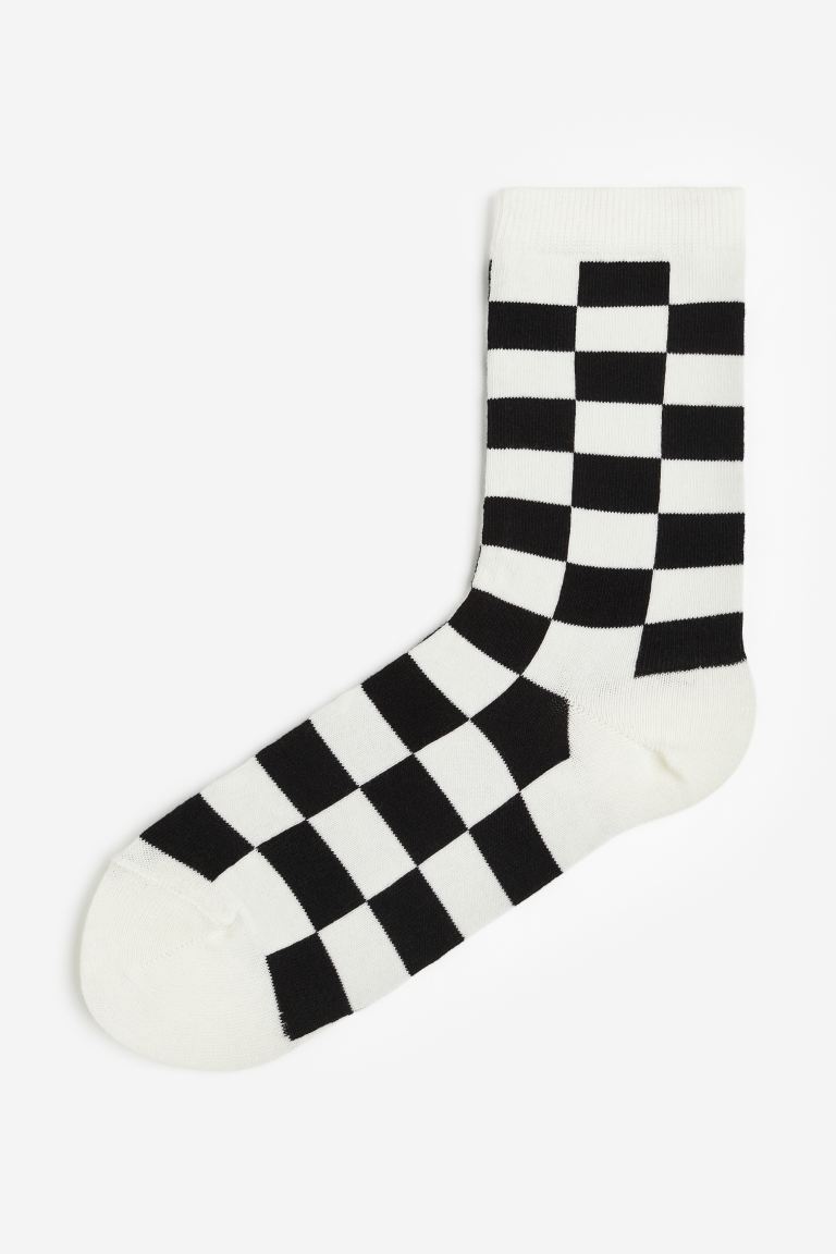 voucher code Off Patterned socks