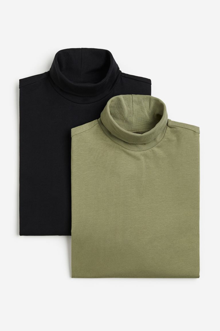 coupon code Off 2-pack Slim Fit Polo-neck tops