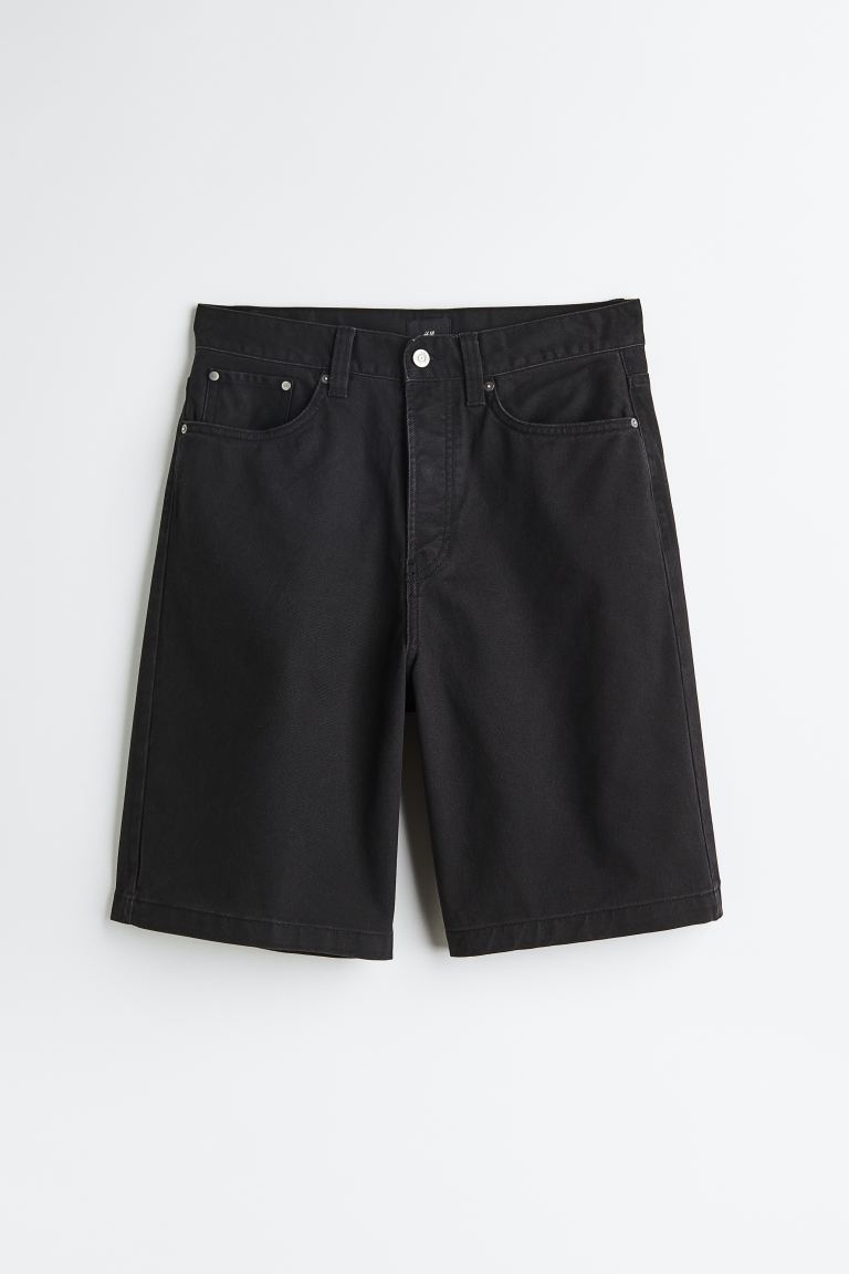 promo coupon Off Loose Fit Twill shorts