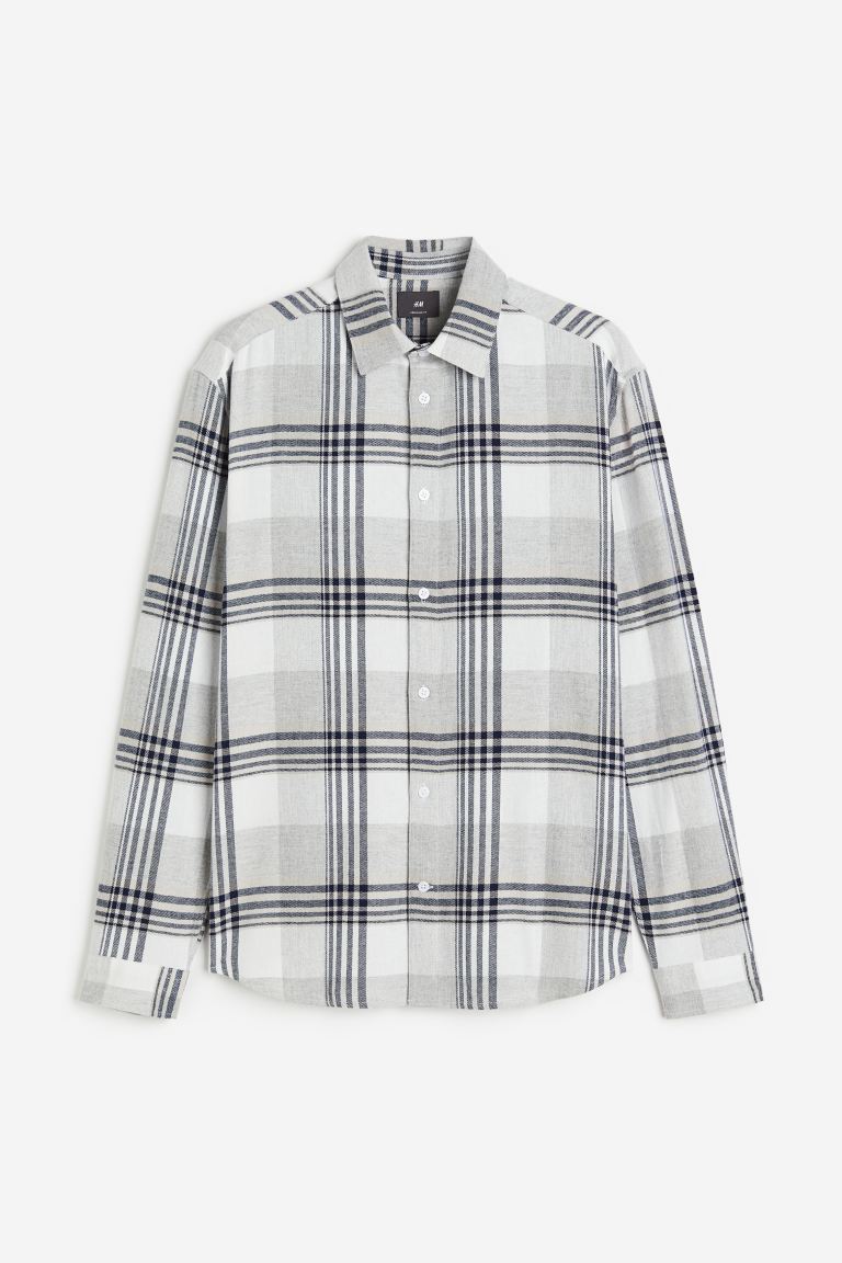 clearance sale coupon Off Regular Fit Flannel shirt