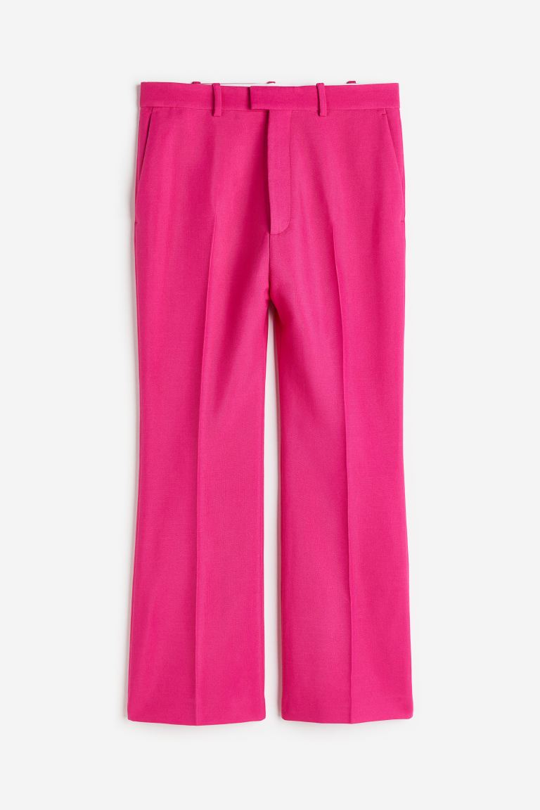 voucher code Off Flared tailored trousers