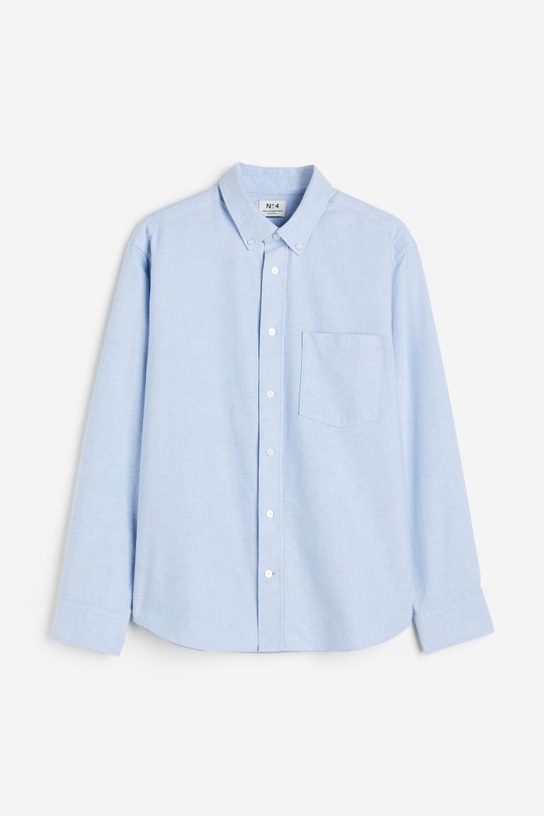 voucher Off Regular Fit Oxford shirt