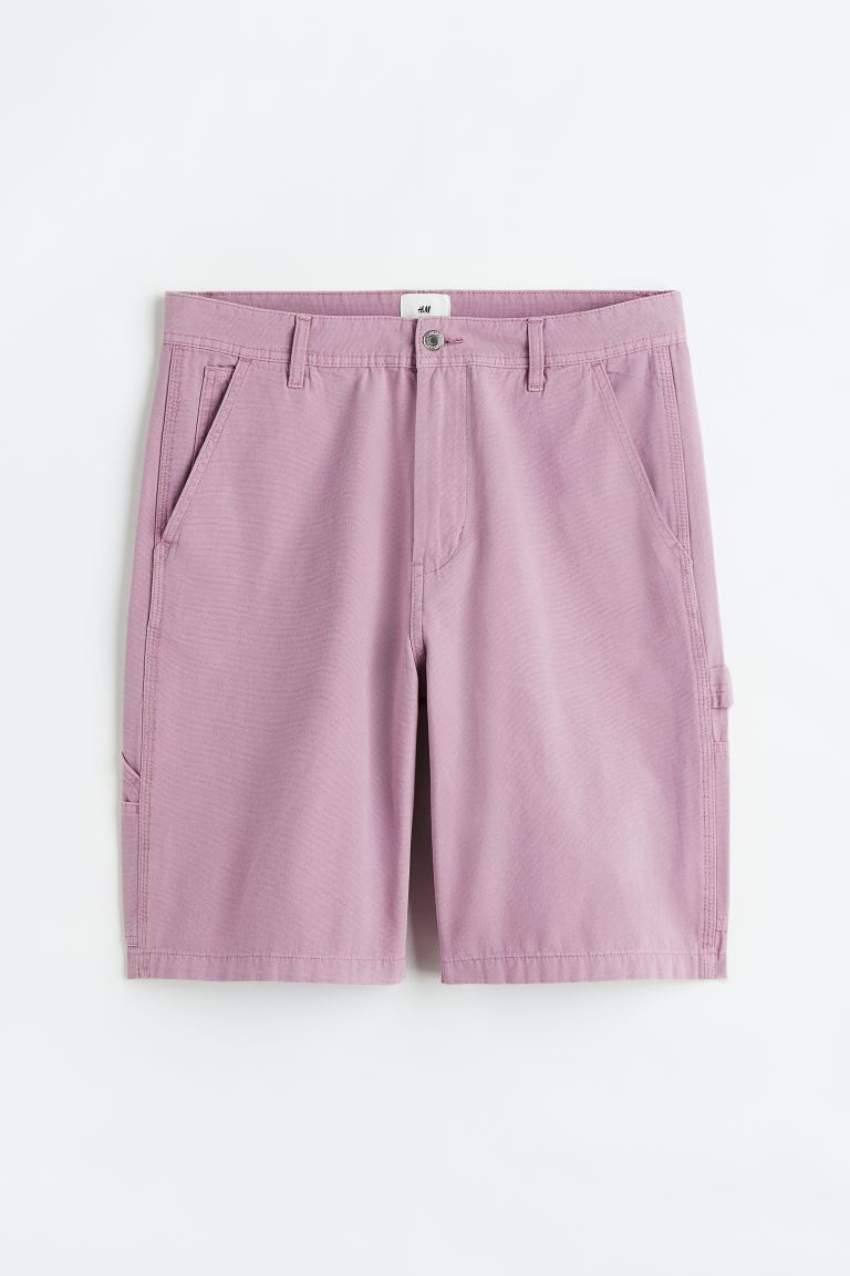 promo coupon Off Relaxed Fit Canvas shorts