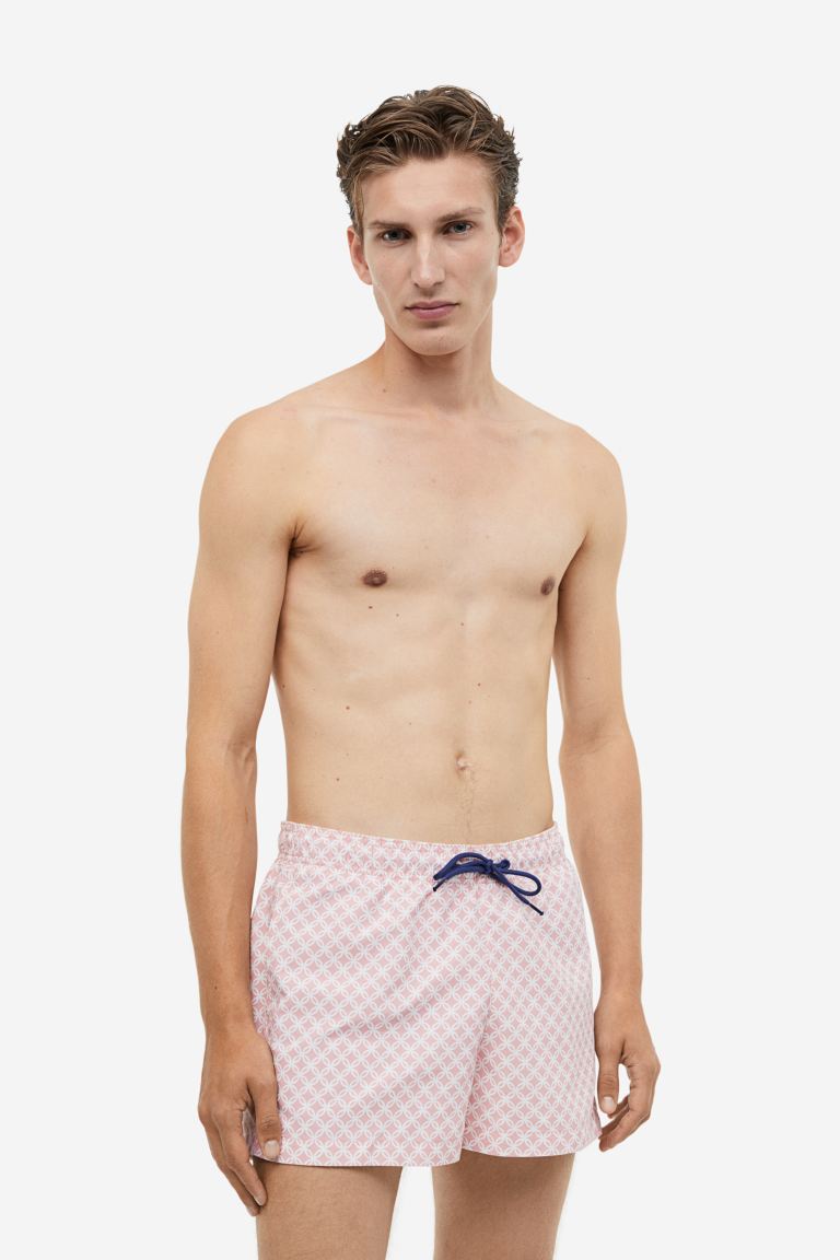 coupon Off Patterned swim shorts