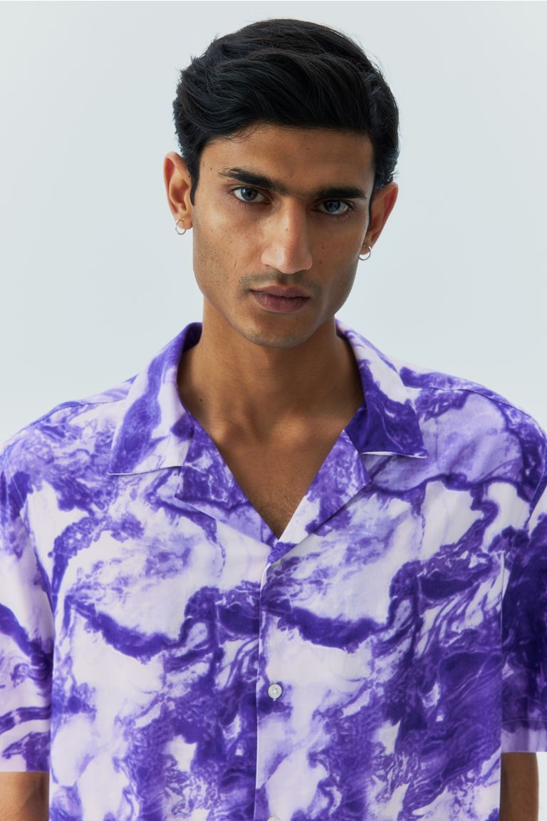 coupon code Off Patterned resort shirt