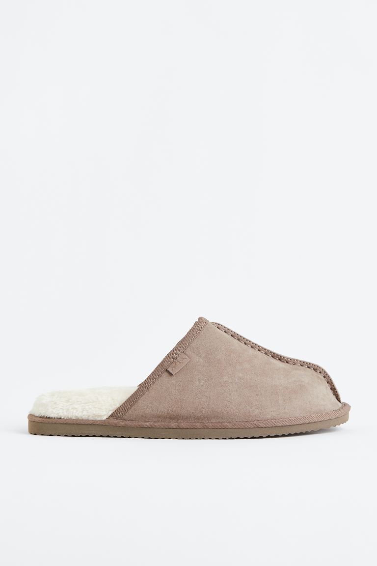 promo coupon Off Teddy-lined slippers