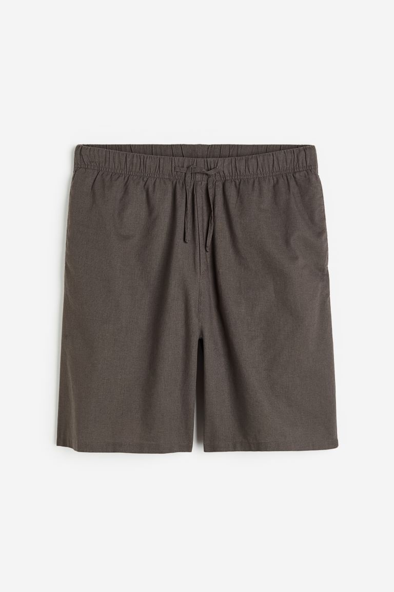 clearance sale coupon Off Relaxed Fit Linen-blend shorts