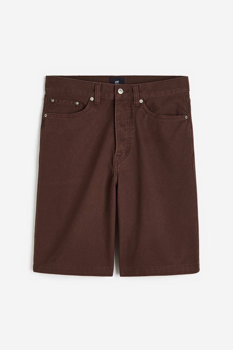 voucher Off Loose Fit Twill shorts