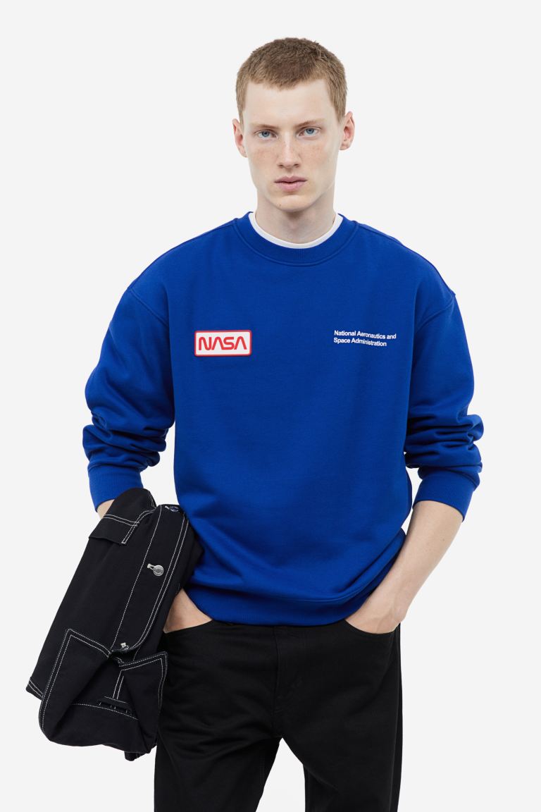 markdown code Off Relaxed Fit Sweatshirt