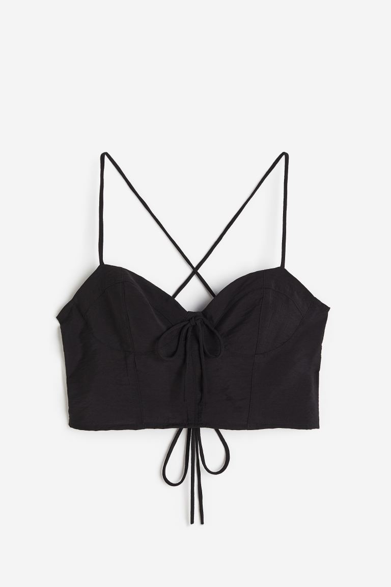 clearance sale coupon Off Cropped bustier top