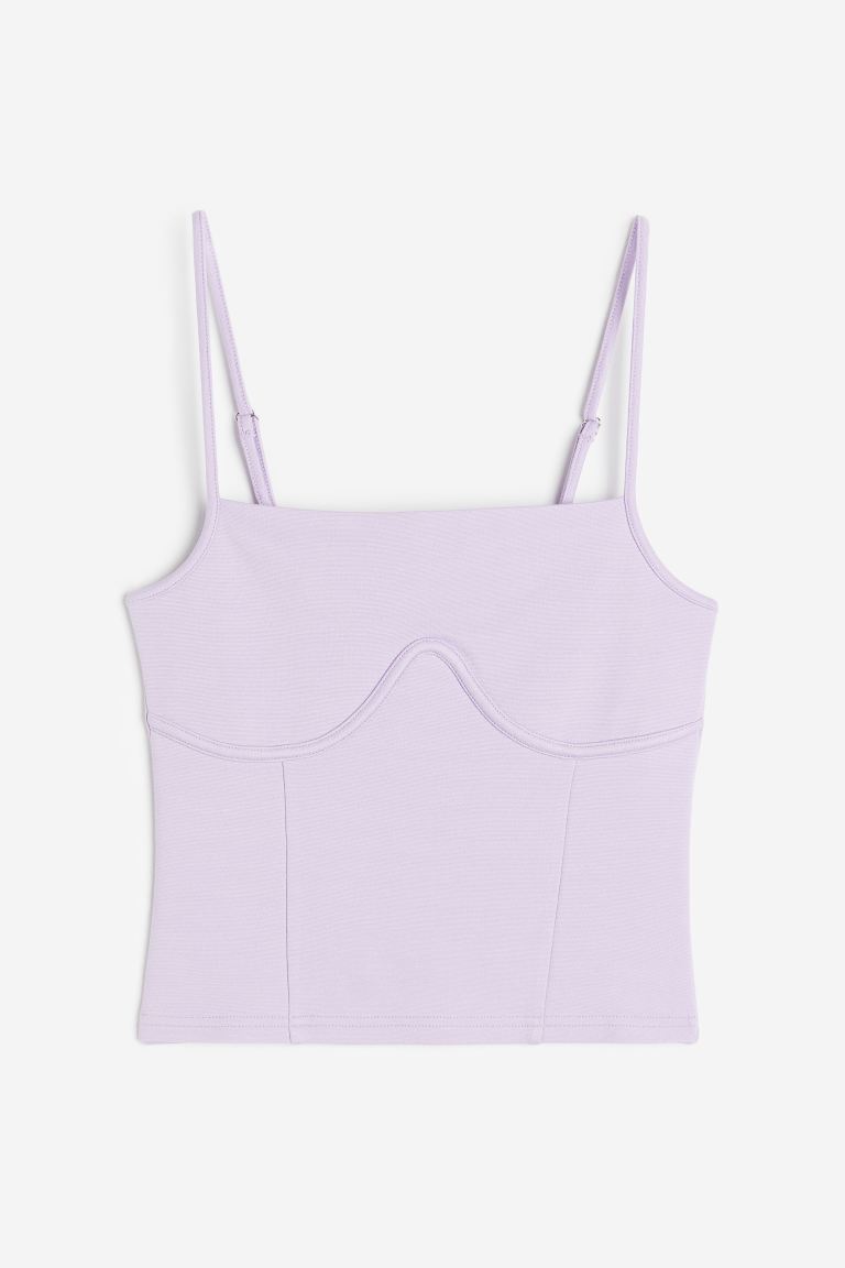 offer code Off Corset-style strappy top