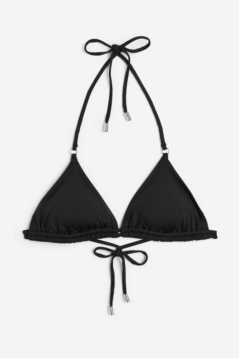 voucher Off Padded triangle bikini top