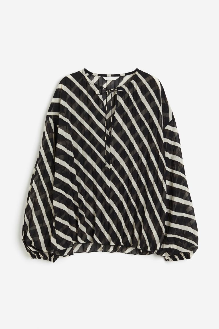 voucher code Off Pleated blouse