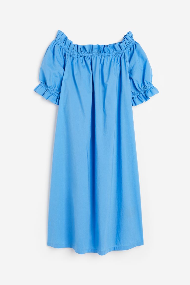 voucher code Off Off-the-shoulder dress