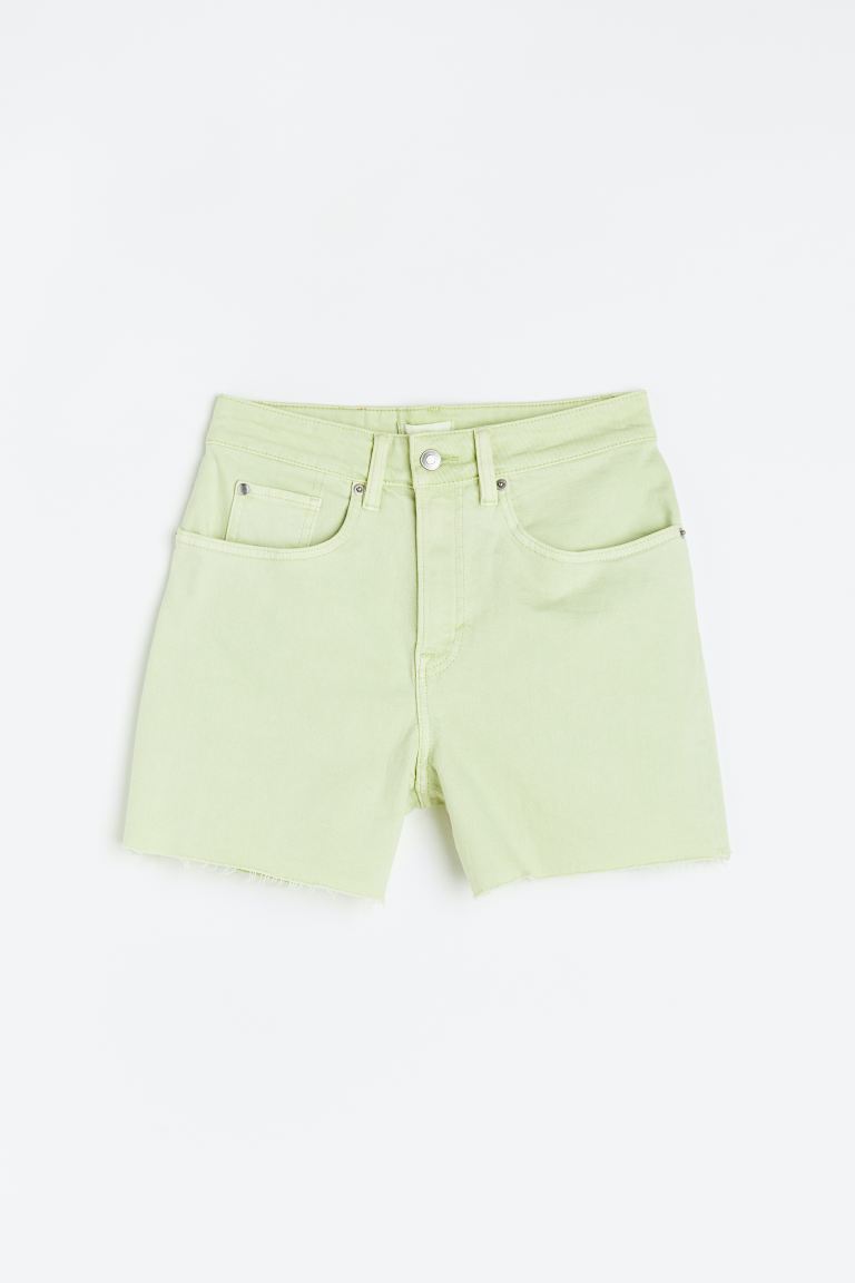 promo coupon Off High Waist Denim shorts