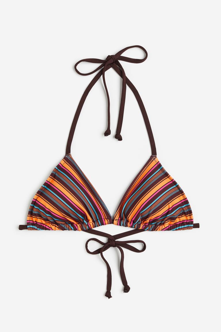 clearance code Off Padded triangle bikini top