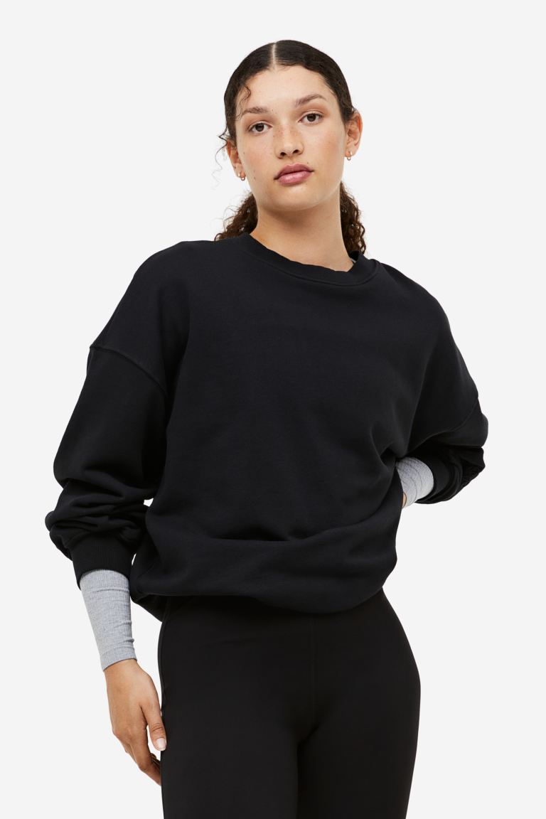 voucher Off Oversized sports sweatshirt