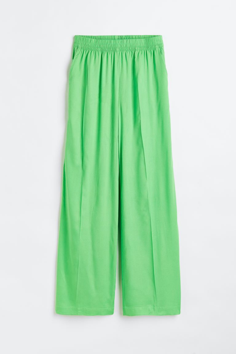 coupon code Off Wide pull-on trousers