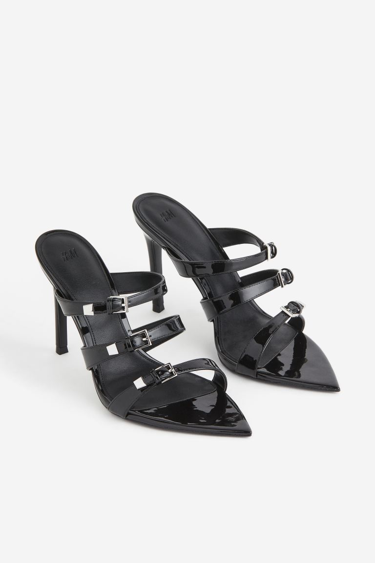 coupon code Off Pointed heeled sandals