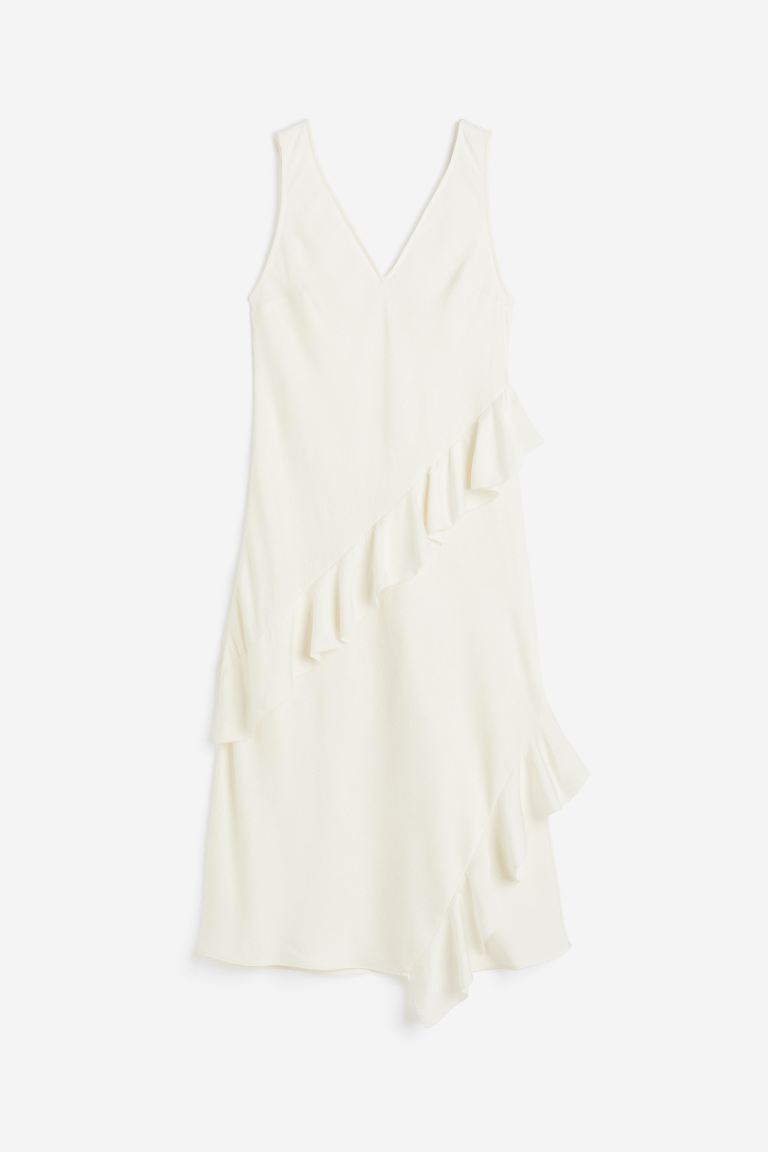 promo coupon Off Flounce-detail dress