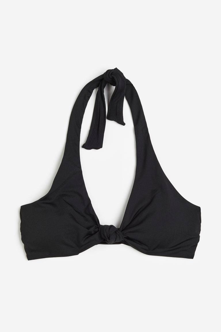 markdown code Off Padded bikini top