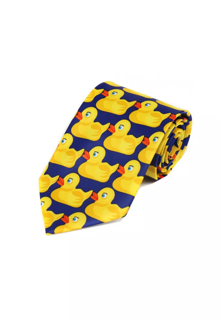 clearance sale coupon Off Kings CollectionLittle Yellow Duck Tie (KCBT2190)