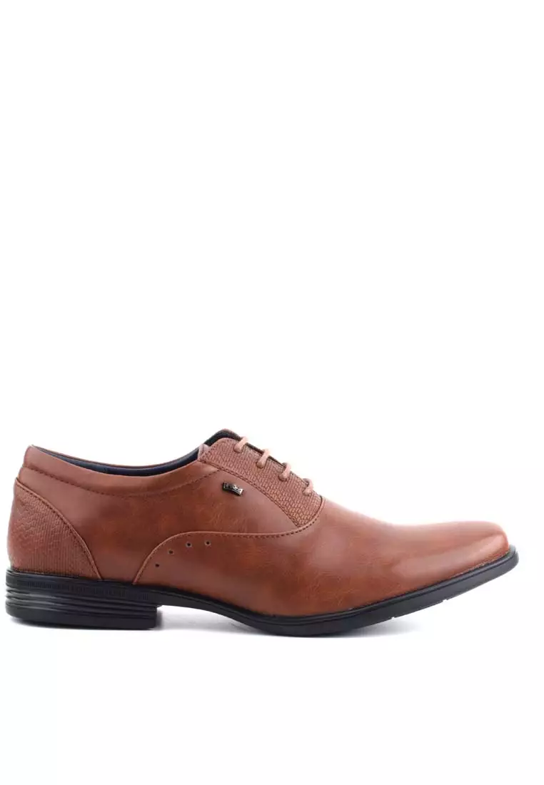 coupon code Off LARRIELR LARRIE Men Brown Smart Feet Executive Business Shoes with Lace