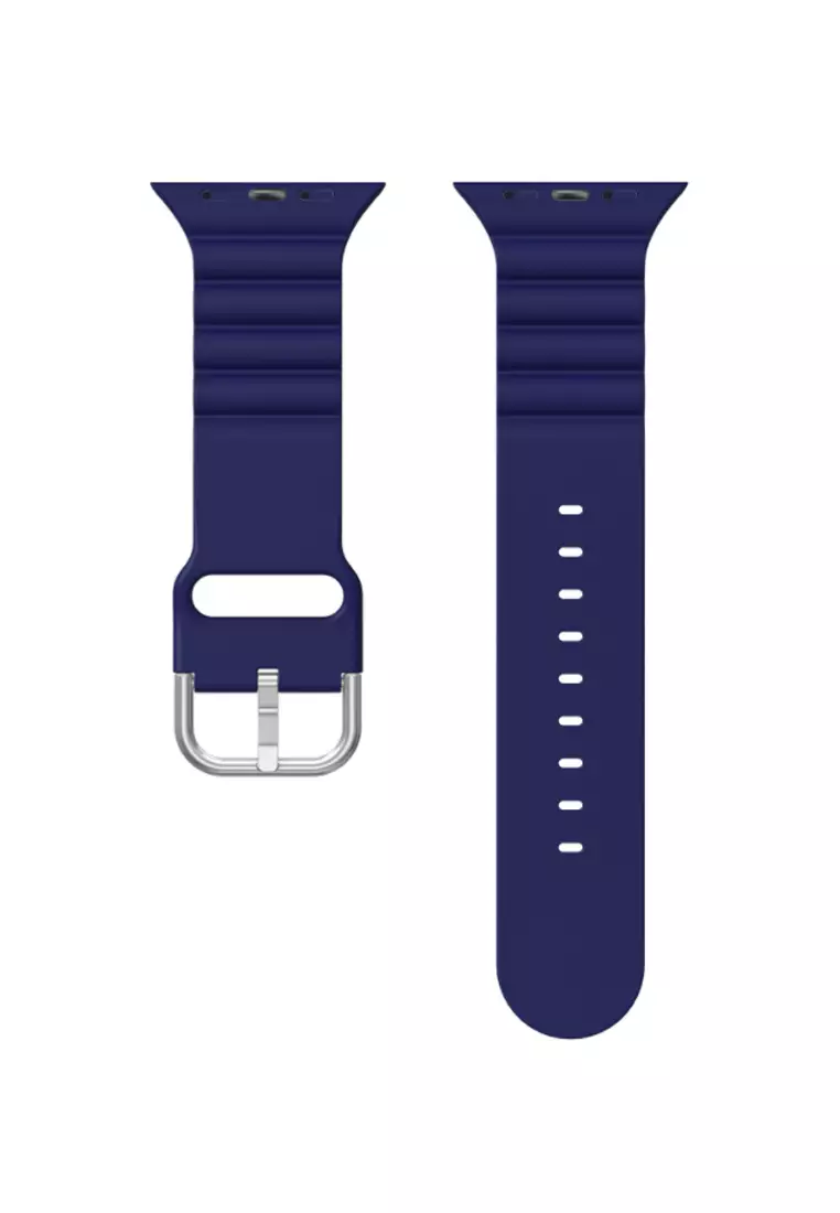 coupon Off Kings CollectionRoyal Blue Silicone Apple Watch Band 38MM / 40MM (KCWATCH1066)