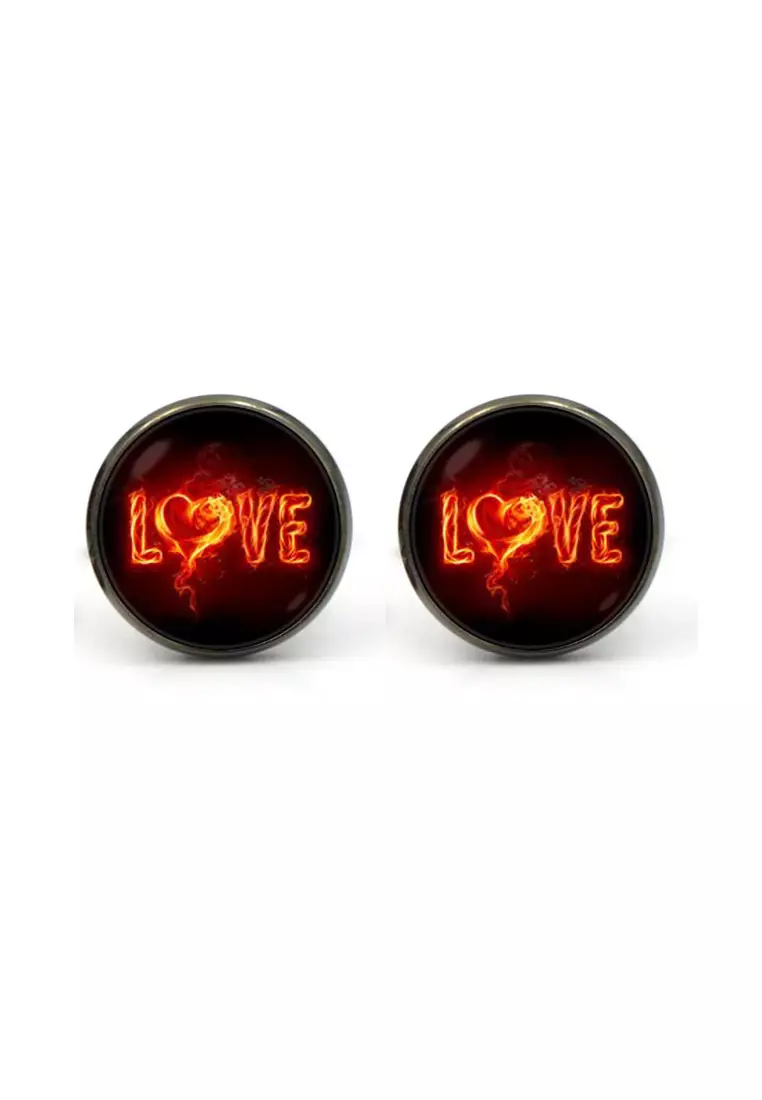 coupon Off Kings CollectionLOVE Cufflinks (KC10189)