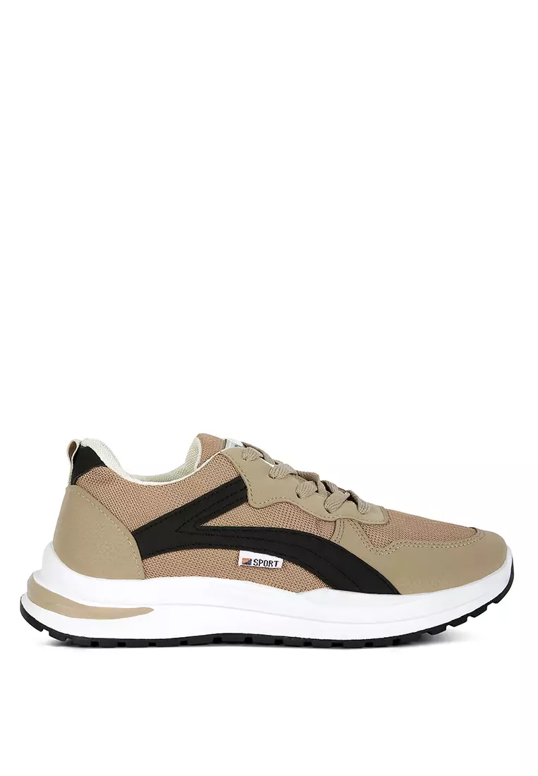 promo code Off London RagBrown Faux Suede Active Sneakers