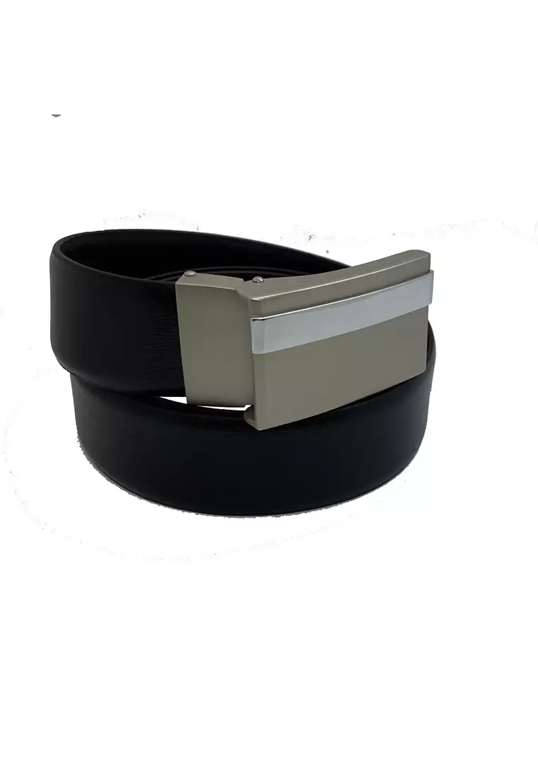 voucher code Off OxhideLeather Belt Men - Luxury Designer Belt Exclusively Designed Buckles - Premium Quality Leather - Business Evening Designer Wear -LUX06 Black Belt - Oxhide