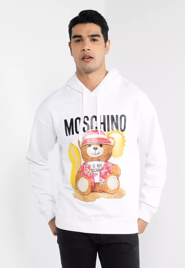 promo coupon Off MoschinoPrinted Hoodie (zt)