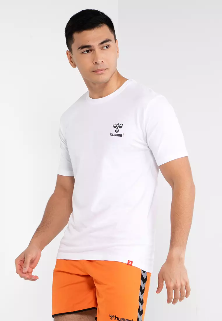 clearance sale coupon Off HummelEvel Mens Round Neck T- shirt