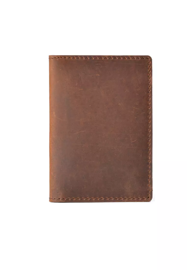 voucher code Off Kings CollectionBrown Grained Leather Card Holder CH19023