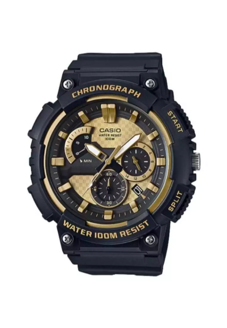 coupon code Off Casio WatchesMens Analog Watch MCW-200H-9AV Black Resin Band Sport Watch