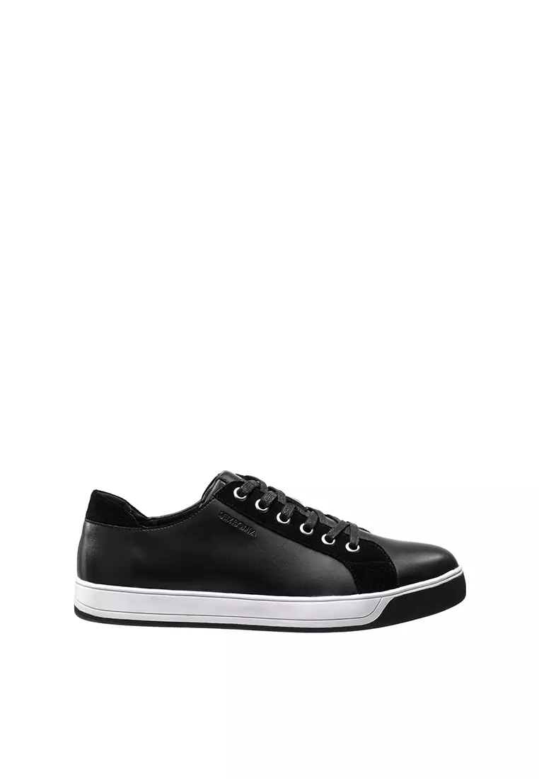 clearance code Off SEMBONIAMen Leather Sneaker