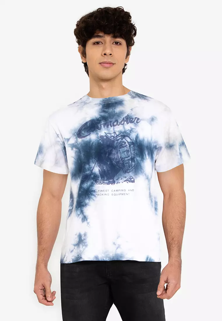 clearance sale coupon Off niko and ...Uneven Dyeing T-Shirt