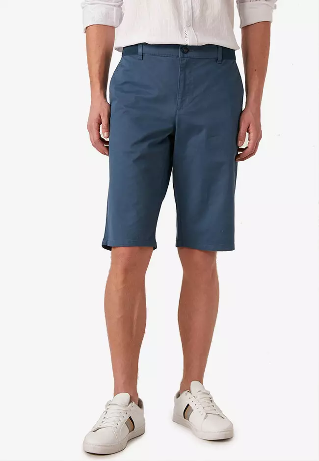 discount code Off LC WAIKIKIComfortable Fit Gabardine Bermuda Shorts