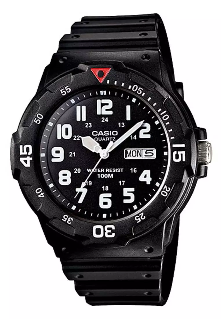 voucher Off Casio WatchesMens Analog MRW-200H-1BV Black Resin Band Casual Watch