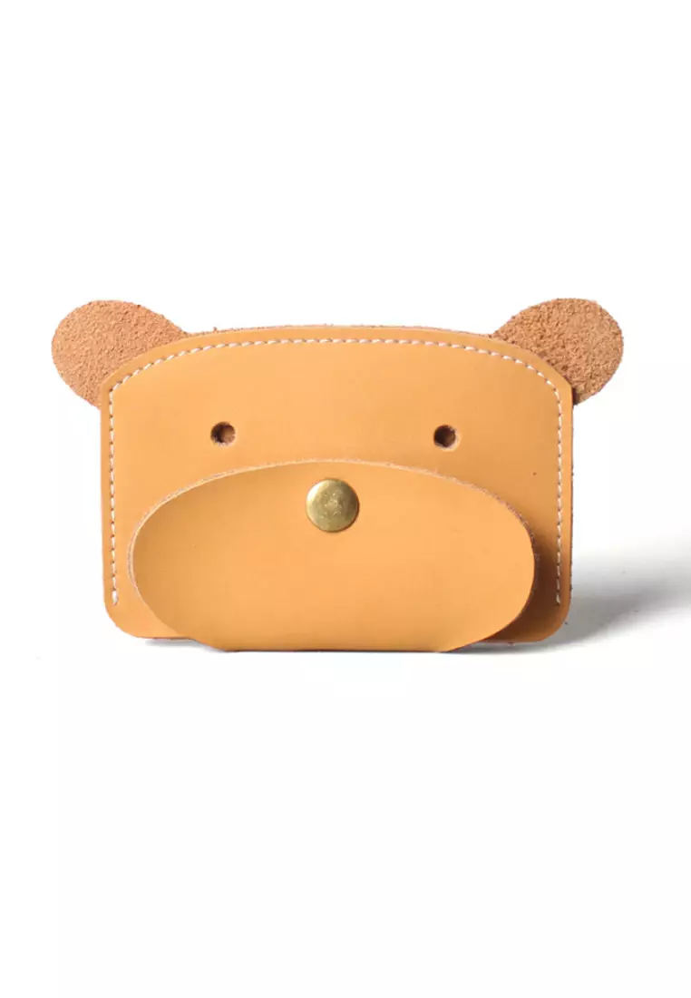 promo coupon Off Kings CollectionBrown Bear Grained Leather Card Holder CH19026