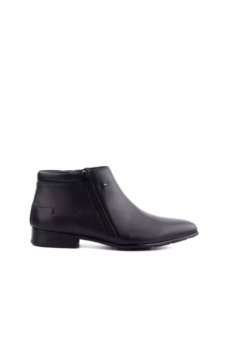 discount code Off LARRIELR LARRIE Men Black Classic Business Boots