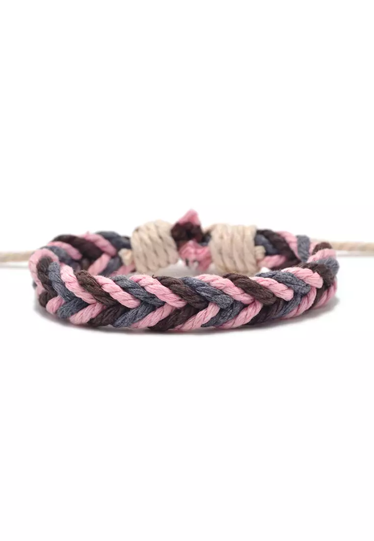 voucher code Off Kings CollectionCotton Woven Bracelet (KJBR16043)