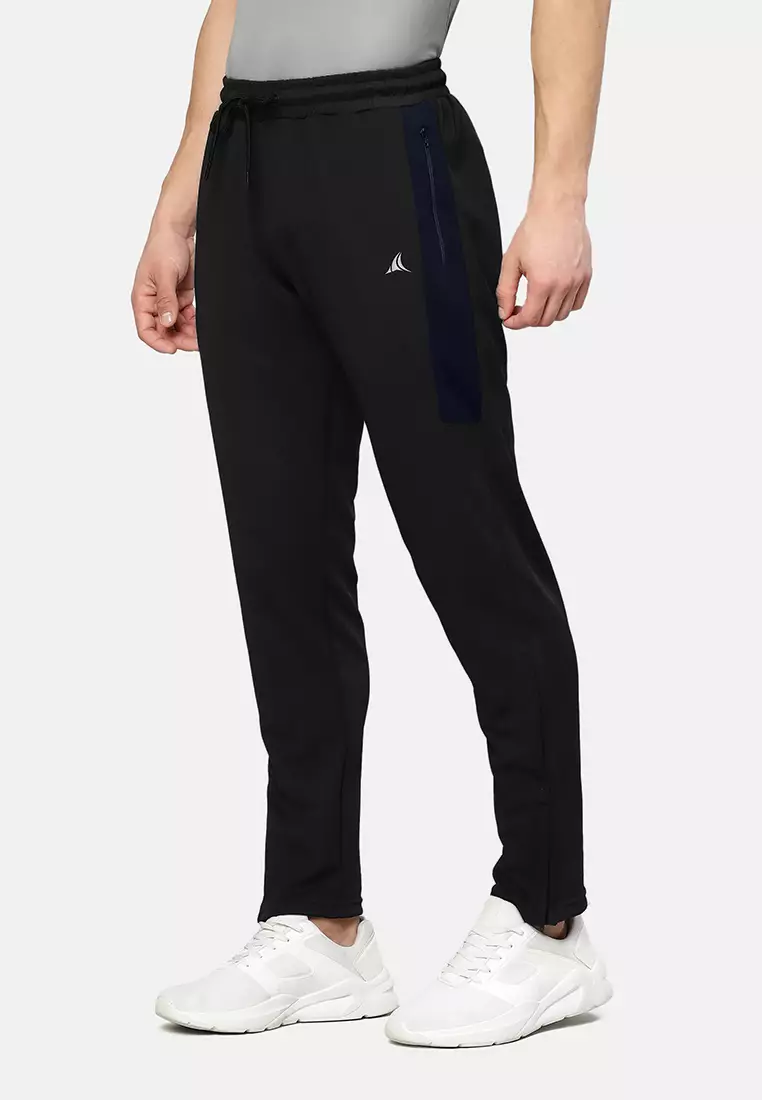 coupon Off FitleasureFitleasure Mens Black Pro Track Running/Training Pant