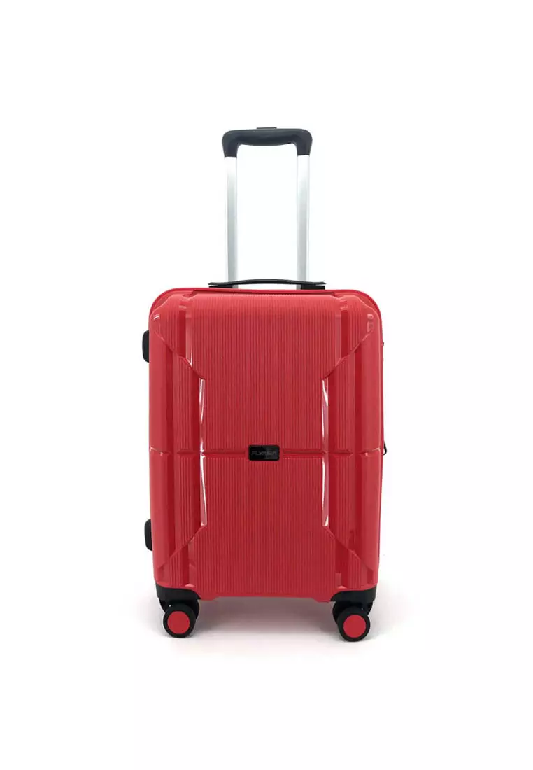 promo code Off FlyasiaFLYASIA Xtreme PP Hard Case Luggage Bag 20 Inch (Red/Dark Blue) - 16880020