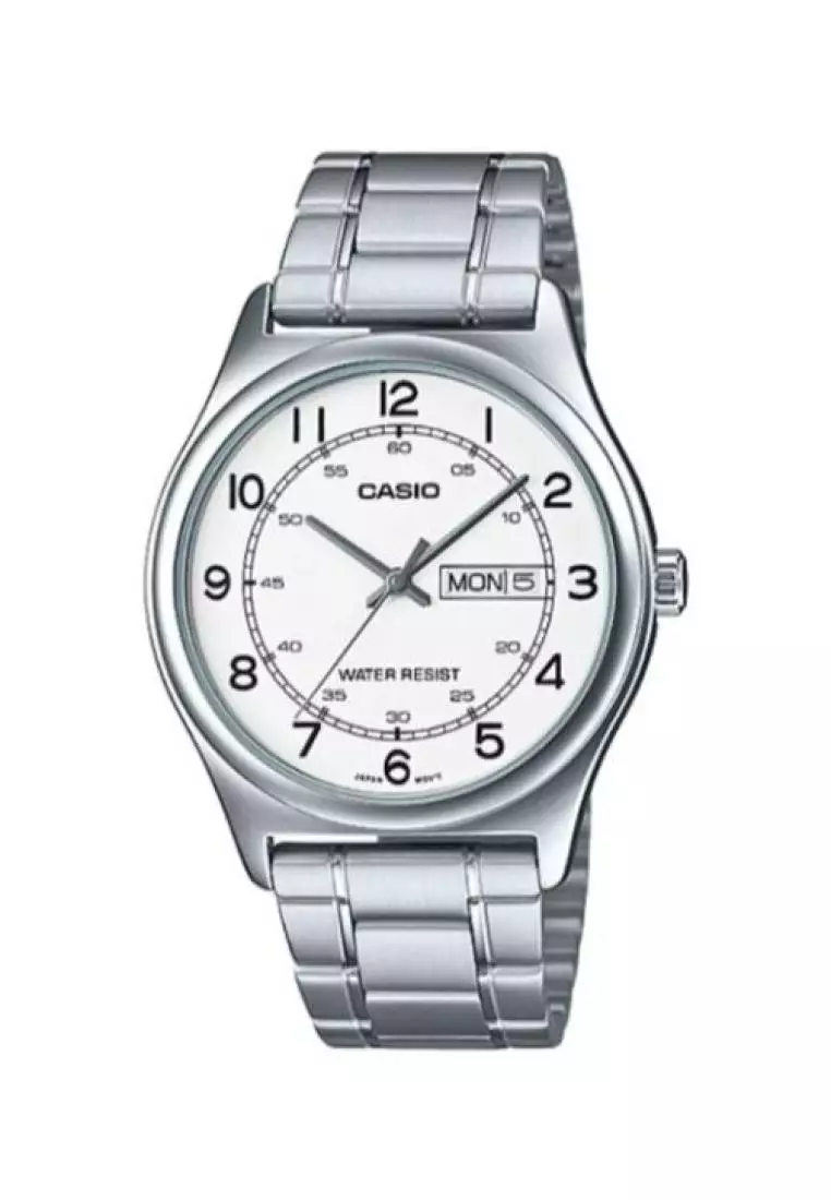 voucher Off CasioMens Analog MTP-V006D-7B2 Stainless Steel Band Casual Watch